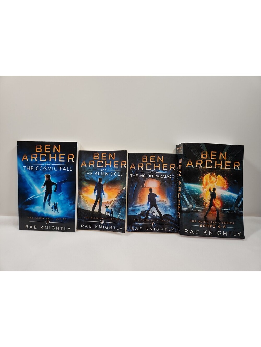 Ben Archer, The Alien Skills Series, Book Lot 1-6, Cosmic Fall, Alien Skill, Moo